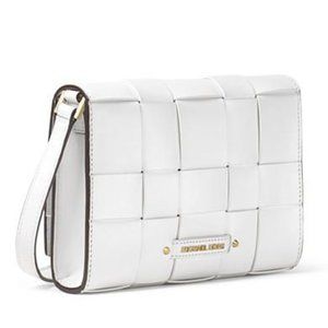 NWT Authentic Michael Kors Vivian Medium Messenger Leather Bag